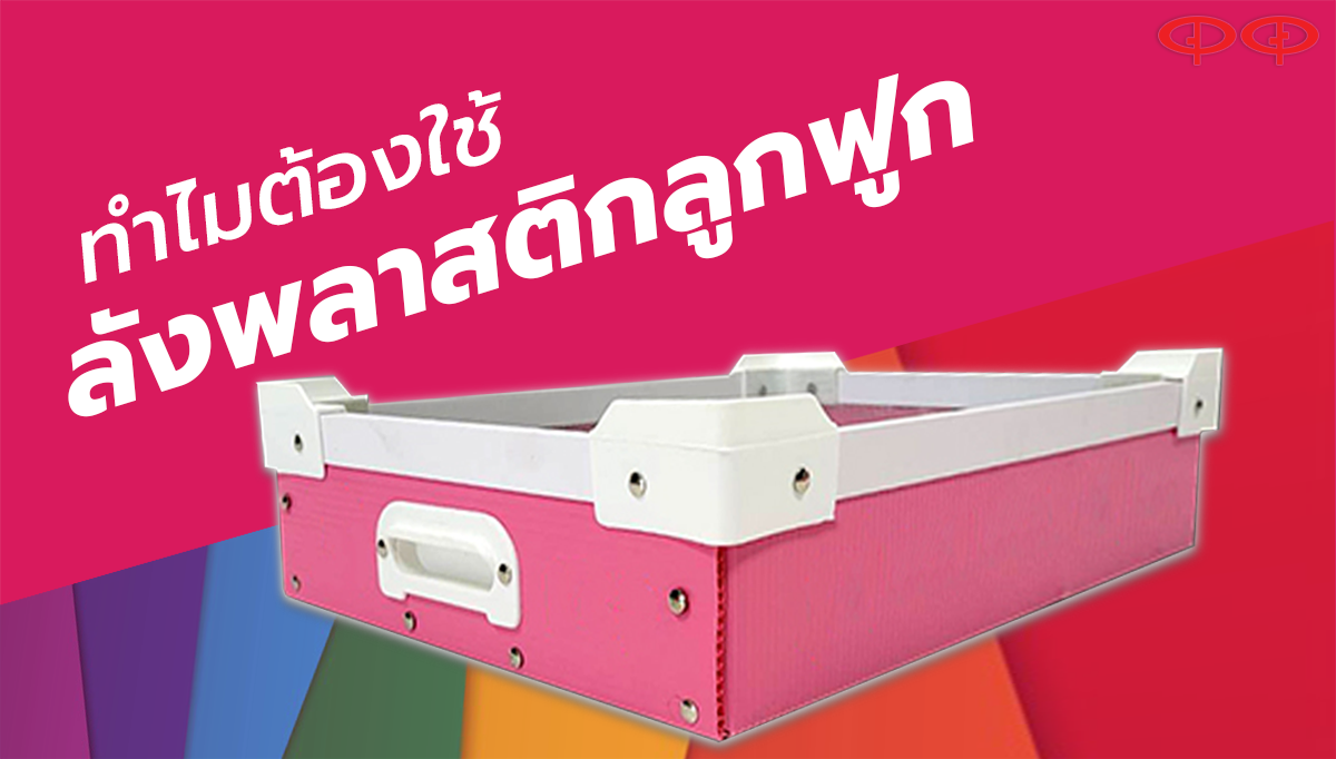 ทำไมต้องใช้กล่องหรือลังพลาสติกลูกฟูก