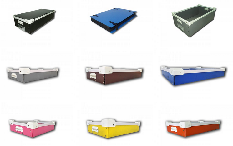 PP BOXES หรือ CORRUGATED PP BOXES นั้นคือกล่องบอร์ดพลาสติกลูกฟูกซึ่งมีความทนทาน